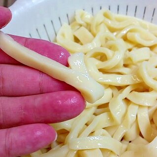 簡単だけどもちもちで美味しい手打ちうどんの麺